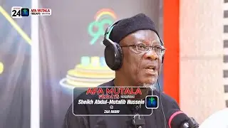 EP 24 - AFA MUTALA FRIDAYS [@ZAA RADIO 2025/2026] || iSLAM LOG||Official
