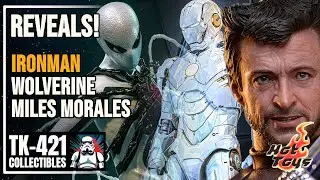 Hot Toys Just Announced 3 MASSIVE Limited Figures &ndash; Iron Man, Wolverine & Miles Morales!