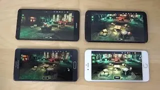 Обзор игрового процесса Dead Trigger 2: Nexus 6 против iPhone 6 Plus против Samsung Galaxy Note 4 против Ascend Mate 7
