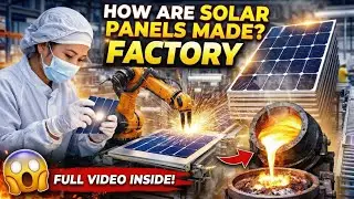how solar panels are made in factory 