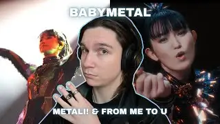 DANCER REACTS TO BABYMETAL | メタり！！ (feat. Tom Morello) LIVE & from me to u feat. Poppy MV