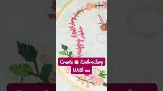 🎂 Embroidery #viral #embroidery #creative #art #shortsvideo #india #handmade #video #hoops #shorts