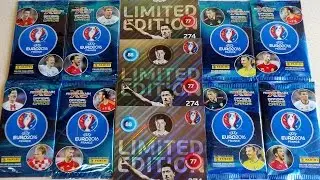 UEFA EURO France Panini Adrenalyn XL 2016 Limited Edition Cards Part 1