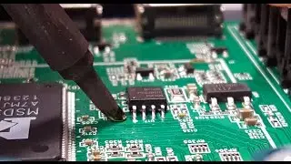 EEPROM Component Replacement Tutorial - How to solder and 8 pin eeprom component