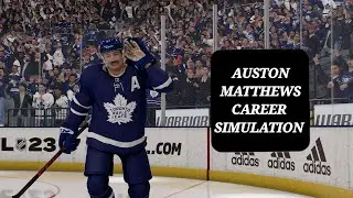 Career Simulation - Auston Matthews - NHL 23