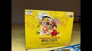 Opening: One Piece Kingdoms of Intrigue Booster Box (English) OP-04