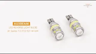 Auxbeam&reg;912 921 T15 W16W White LED Backup BrakeTail Lights