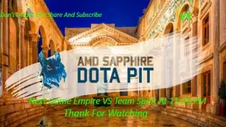 [LIVE] NOBAR DOTA PIT AMD SAPPHIRE || EXECRATION VS FNATIC || BO 3