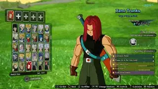 Dragon Ball Sparking Zero - Xeno Trunks SSJ God VS Gohan Mecha Arm SSJ God