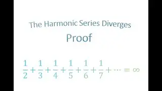 The Harmonic Series Diverges-Demonstration
