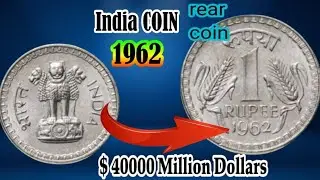 1962 Indian 1 Rupee Coin Value 💰 Worth $47.99? | Old Coin Gold Mine