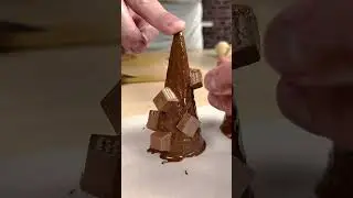 CONE TRUFADO DE KITKAT - Receita de cone recheado com chocolate