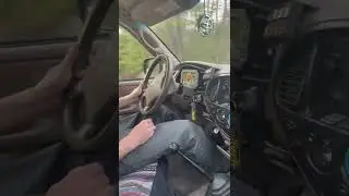 Haltech powered 2JZGTE Tundra anti lag testing