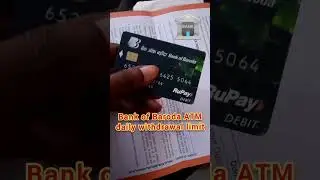 bob rupay card atm withdrawal limit | zero balance account bank of baroda