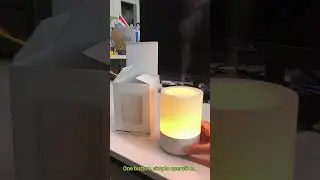 Cool Mist Ultrasonic Usb Mini Desk Diffuser Night Light Air Humidifier Essential Oil Aroma Diffuser