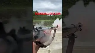 Civil War Zouave Confederate Cap & Ball Rifle in slow motion! Living history!