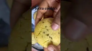 Jeera/Cumin cookies #recipe #cookies #shorts #shortsvideo