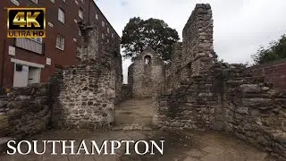 Southampton Walking Tour | Walk The Walls | England | 4K HDR 2025