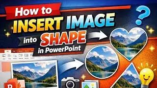 Fill Shapes with Pictures in Microsoft PowerPoint | MS PowerPoint Insert Picture into Shape Guide