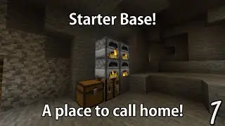 Making our first base! - Minecraft Hardcore Survival (1)