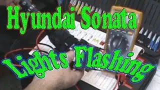 Hyundai Sonata Lights Flashing