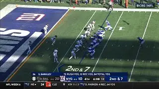 Giants vs. Ravens INSANE ENDING! Come Back from 10-Point 4th Quarter Deficit!