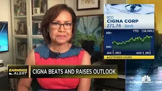 Cigna reports better-than-expected earnings, raises outlook