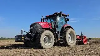 Podrivanje za sjetvu žita / Case Puma 140 / Quivogne SSDR S-250