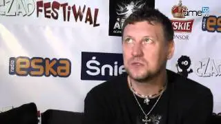 Wywiad z Rafałem Huszno wokalistą zespołu Totentanz - Śnieżka Czad Festiwal 2014