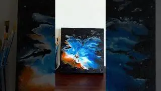 Pillars of Creation (Eagle Nebula)✨ #acrylicpainting #art #painting #spaceart #universe #nasa