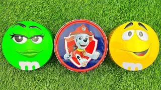 Satisfying Video | Unboxing Skittles and Rainbow M&M'S Candy From Colorful Boxes ASMR