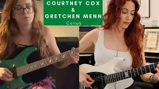 Courtney Cox & Gretchen Menn shred collaboration