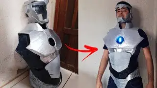 Como fazer a ARMADURA do HOMEM DE FERRO SUPERIOR | P1 | Torso, abdômen e cinturão