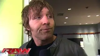 Dean Ambrose makes a surprise appearance: Raw, January 26, 2015