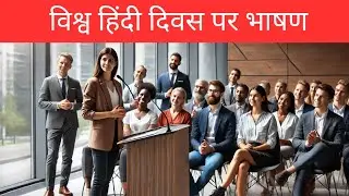 विश्व हिंदी दिवस पर भाषण ll World hindi day ll Speech on world hindi day