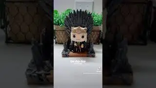 Daenerys Targaryen Throne Custom Funko Pop #daenerystargaryen #funkopop #funko #gameofthrones