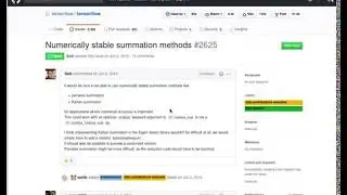 tensorflow sum is not numerically stable :(