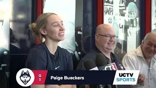 Paige Bueckers and Sarah Strong Media Availability 2/26/25