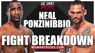 UFC 269: Geoff Neal vs. Santiago Ponzinibbio Prediction | Bets | DraftKings | Monkey Knife Fight