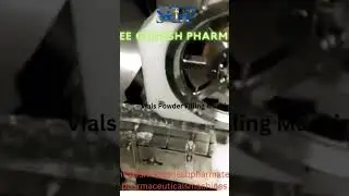 Powder Filling Machine #shreeganeshpharmatech #ampoule #pharmaceuticalmachine #vials