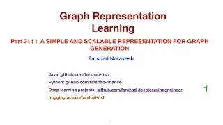 Part214: a simple and scalable representation for graph generation