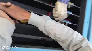 Bus duct tightness has been checked with torque 100 N&middot;m.#electrical #electrician 