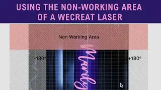 How to Use the Non-Working Area of the WeCreat Laser