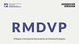 IMV Málaga - Registro Municipal de Demandantes de Viviendas Protegidas