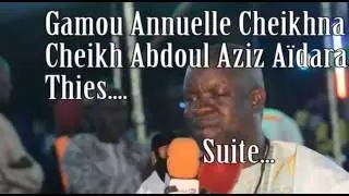 Gamou Cheikhna Cheikh Abdoul Aziz Aidara édition 2016 à Diamaguene Nimzath Thiès(2 partie)
