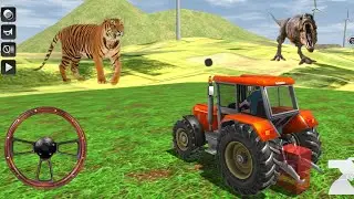 Real Tractor Trolley Cargo Farming Simulator Gameplay &ndash; Tractor Games #9