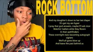 BEING BROKE IS HARD!! FIRST TIME HEARING Eminem - Rock Bottom REACTION