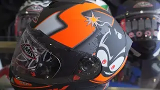SMK TWISTER Helmet Unboxing || PIN Lock || ECE certified || Best Buy Under 5K ||