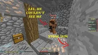 TROLLING PEOPLE WITH A STONE SKIN ( Hypixel Skywars Troll )