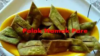 Palak namak pare |palak ke namakpare| Spinach fritters|पालक के नमकपारे |ಪಾಲಕ್ ನಮಕ್ಪಾರೆ